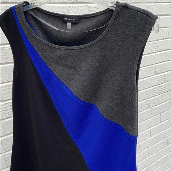 Spense dress Color block sleeveless - Picture 4 of 9